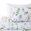 Ensemble de draps 6 pièces avec 4 taies d'oreiller en rayonne de bambou pour toute la saison-133575965-133575967-133575964
