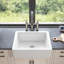 24.4'' L Single Bowl Fireclay Kitchen Sink