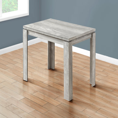 Dining Table, 48" Rectangular, Small, Kitchen, Dining Room, Grey Laminate, Contemporary, Modern