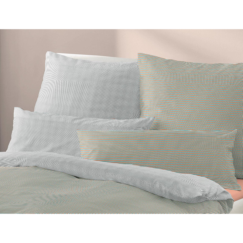 Eco Duvet Cover Set, Single - 1 Pillowcase (80 x 80 cm), Brown
