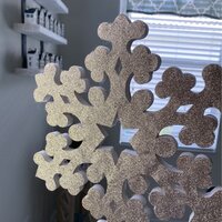 The Holiday Aisle® Hanging Foam Snowflake Decorative Accent & Reviews