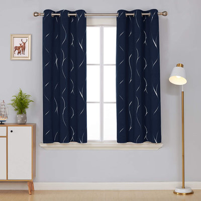 Kellda Thermal Room Darkening Polyester Curtain Panels