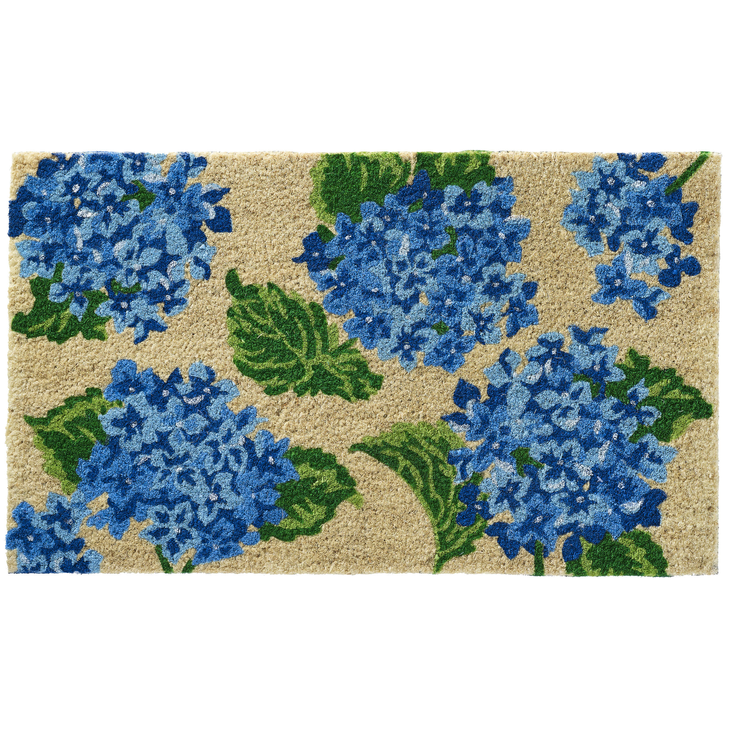 Non-Slip Floral Outdoor Doormat