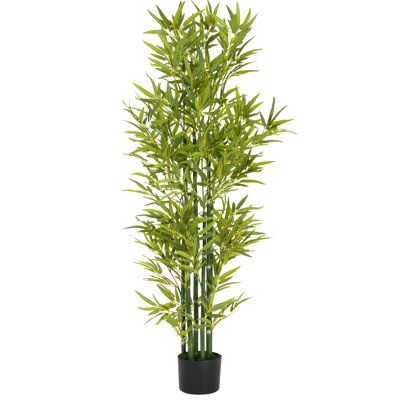 5' Artificial Pair, With Pot, Evergreen - Style, Pre Potted, Adjustable Frame, 27" W X D 59.12" H, Material Tall Of 2 , Cheery Atmosphere, Flexible Iron Structure, Wide Deep High,