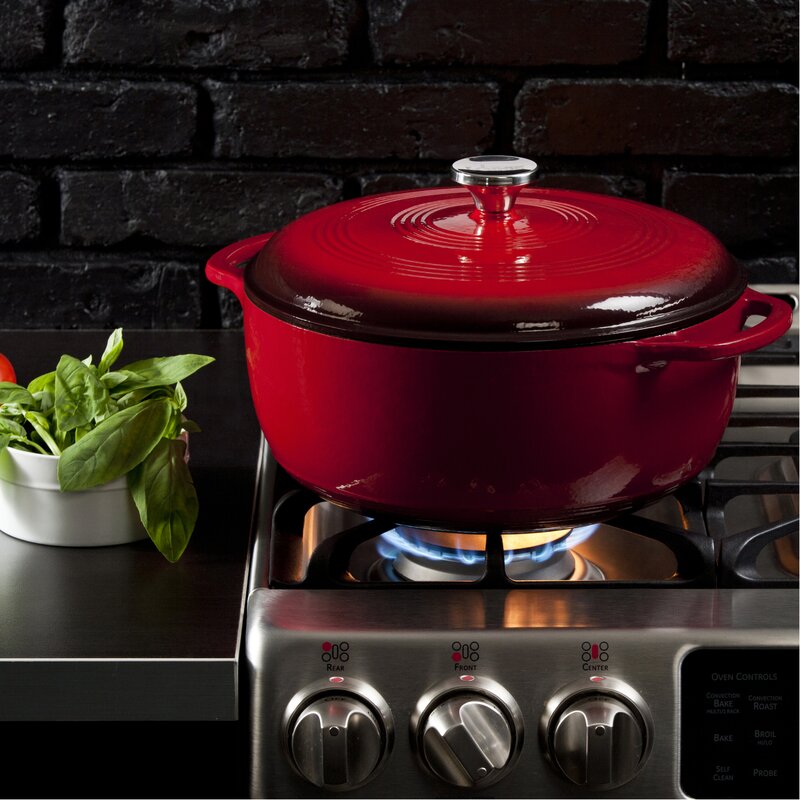 Lodge Enameled Cast Iron Dutch Oven & Reviews - Wayfair Canada