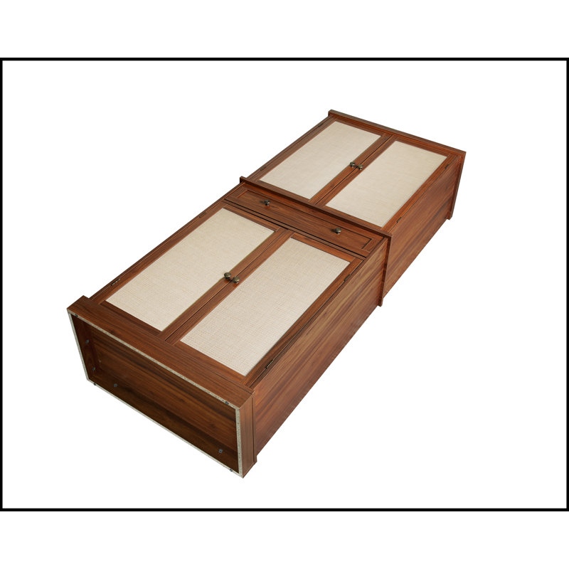 4 Door Cabinet with 1 Drawer, with 4 Adjustable Inner Shelves, Storage Cabinet