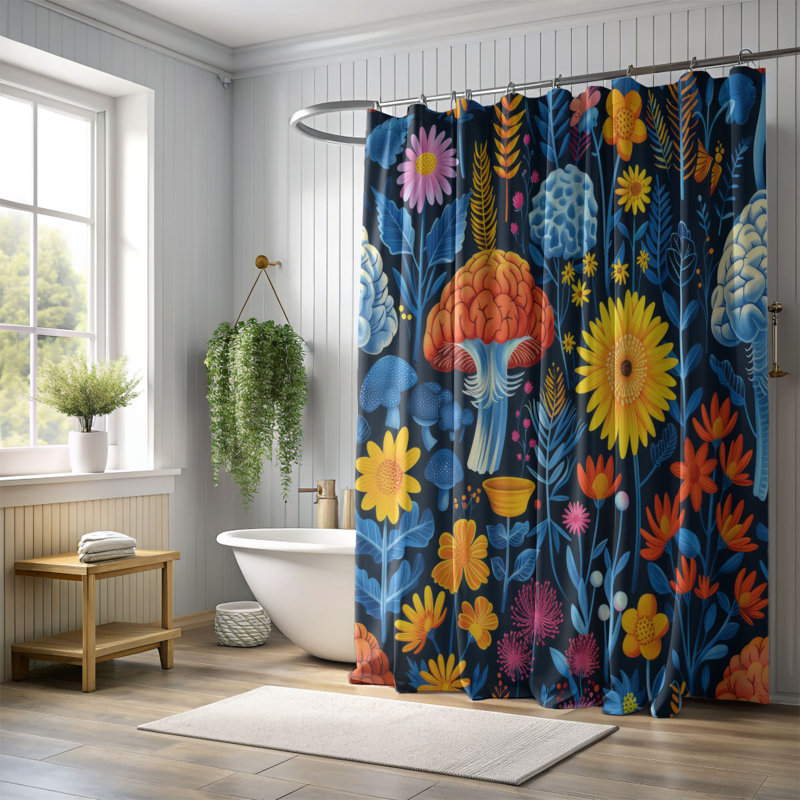 Rideau de douche Premium, H 74 po x l 71 po
