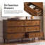 Solid Wood 58 " W 6 - Drawer Dresser-2143977756