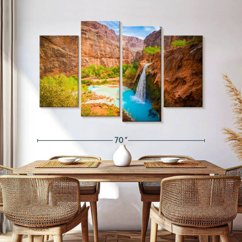 Alvord surplombant la cascade de Havasu, H 42 po x l 68 po