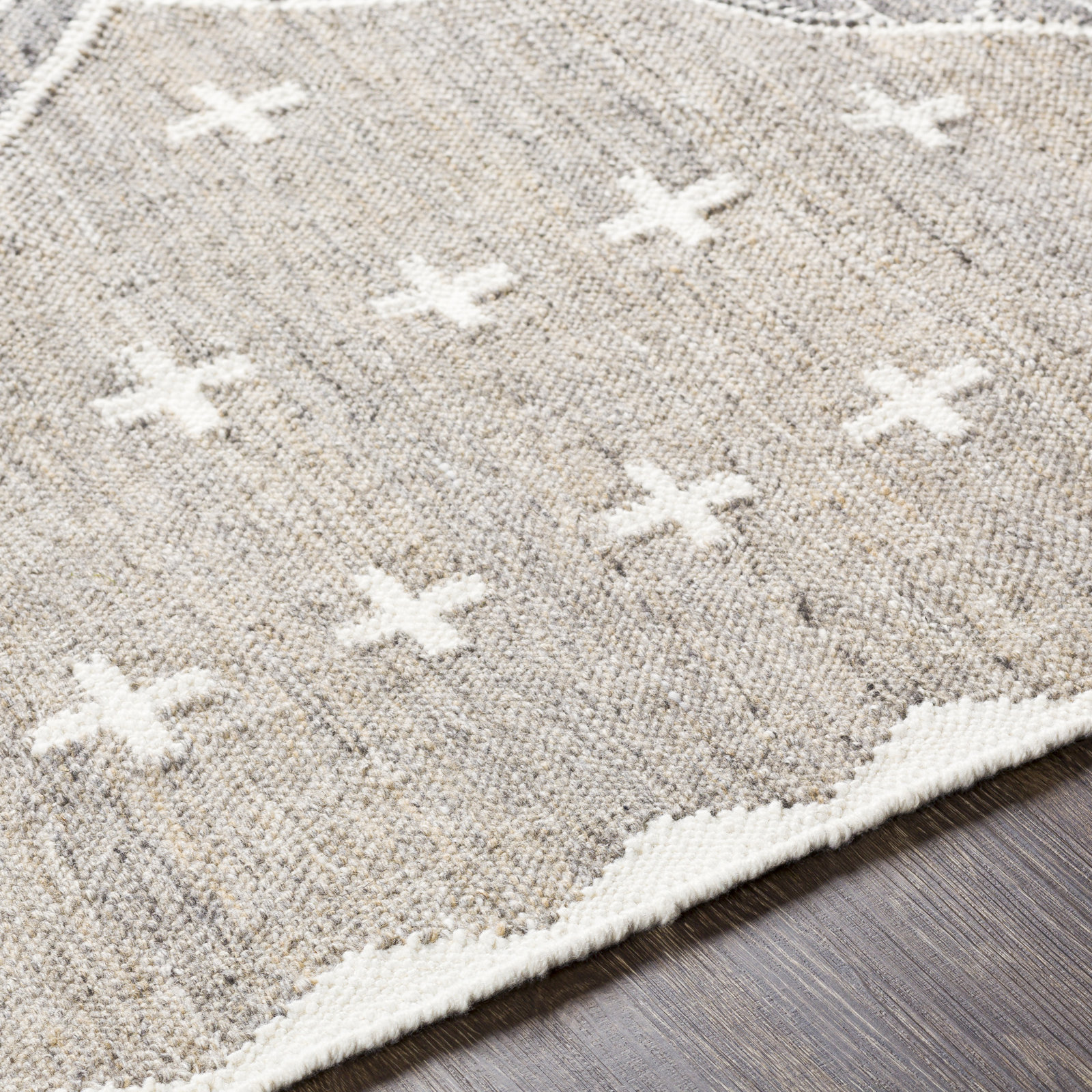 Malti Hand-Woven Moroccan Rug, Rectangle 8' x 10'