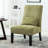 Pisano Contemporary Armless Accent Chair with Pillow-107962786