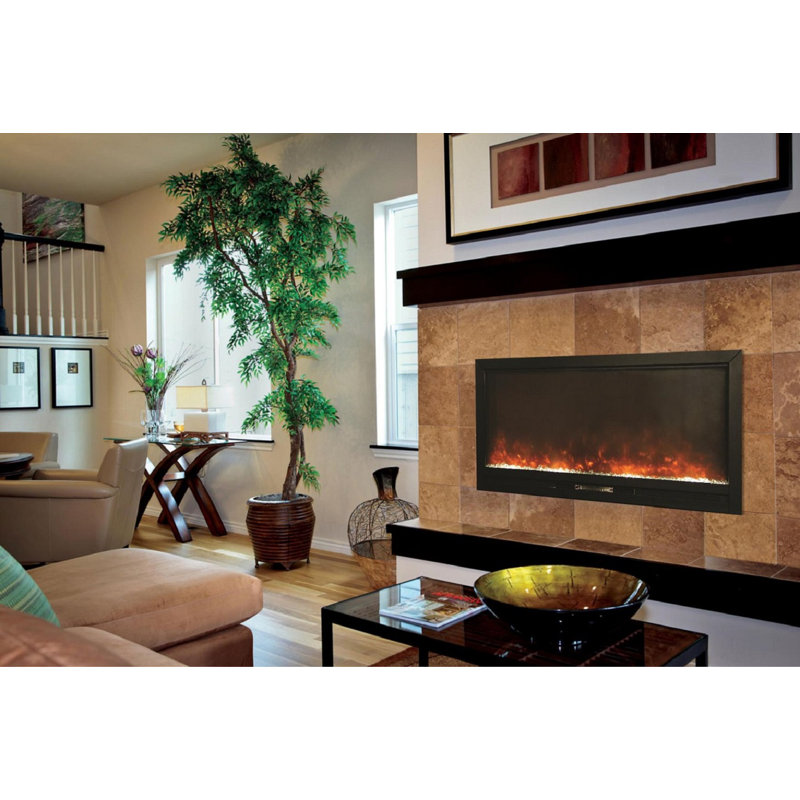 50'' W Electric Fireplace with 5000 BTU