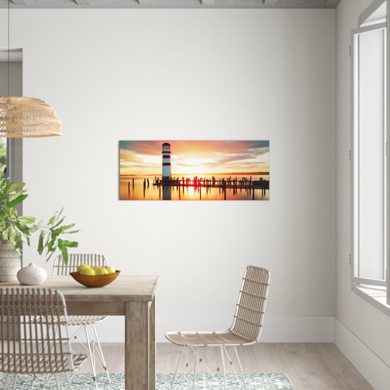 No Frame Print on Glass, 50 cm H x 125 cm W x 1.4 cm D