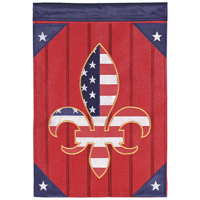 Garden Flag Red White And Blue