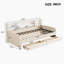 Lit plateforme tapissier avec tiroirs