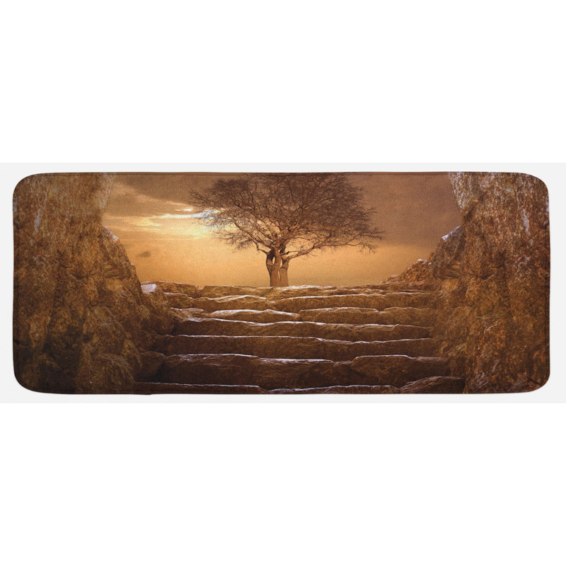Tapis de cuisine tree