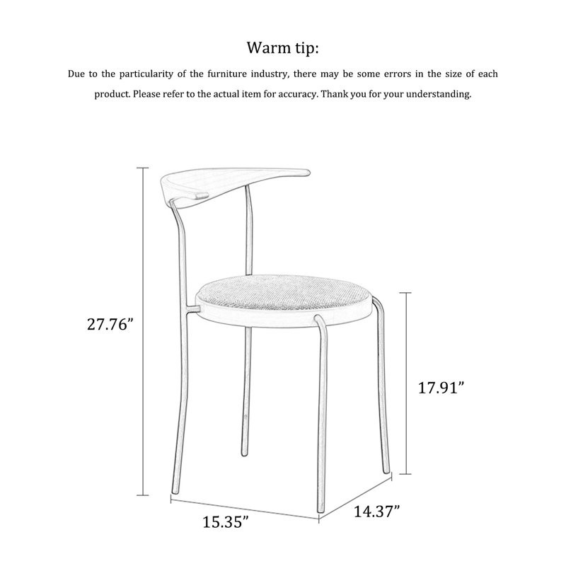 Dining Chairs, Back Chairs, Home Hanging Chairs, Grey
