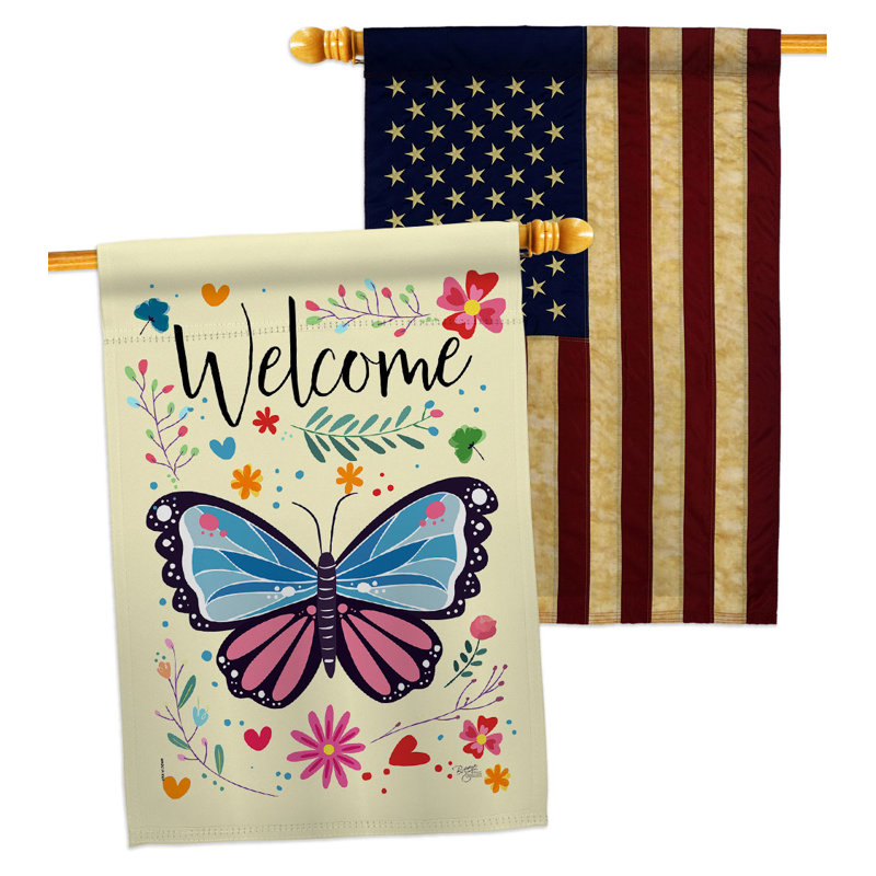 Drapeau de maison 40 x 28 pi