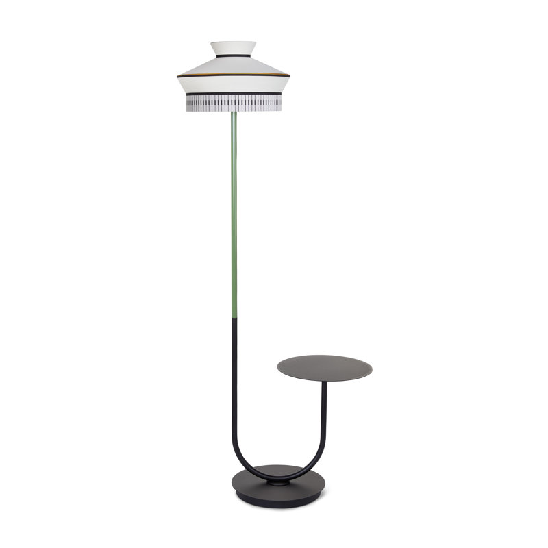 Calypso + Outdoor Floor Lamp, White