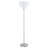 Chrome Metal Base Floor Lamp