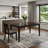 48" Espresso Wood Dining Table
