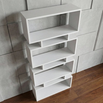 Gurveer Geometric Bookcase