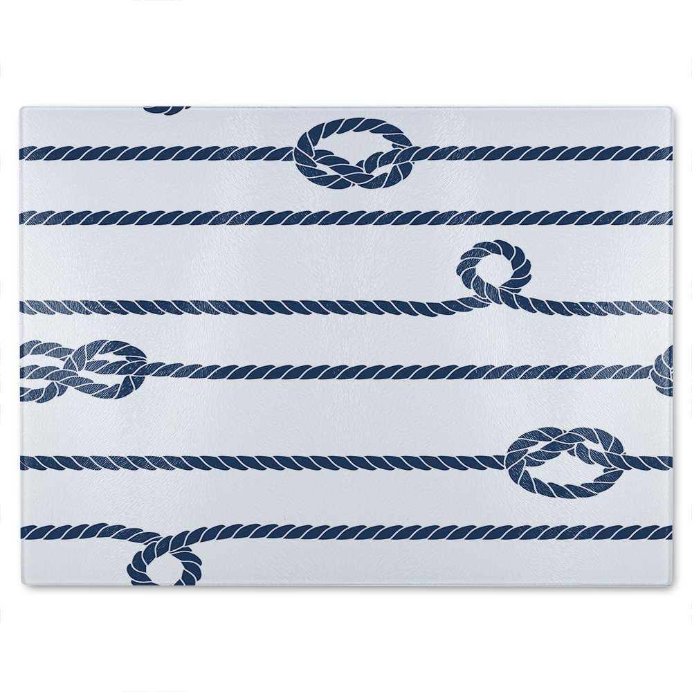 Rope Glass Chopping Board