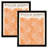 Aluminum Gold Edge Enamel Frame 2 Set-1509728329-1508075958