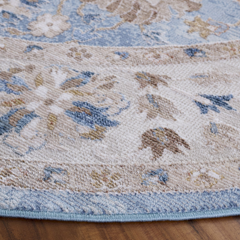 Ellwood 214 Performance Oriental Rug, Round 6'5"
