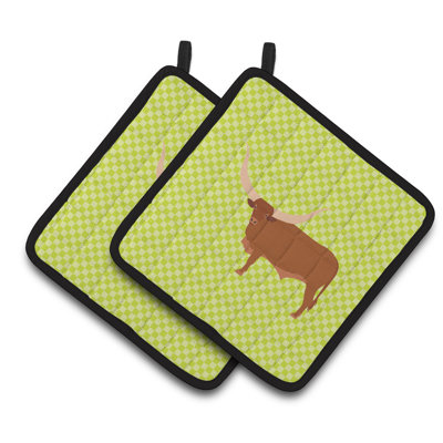 Caroline's Treasures Striped Polyester Potholder
