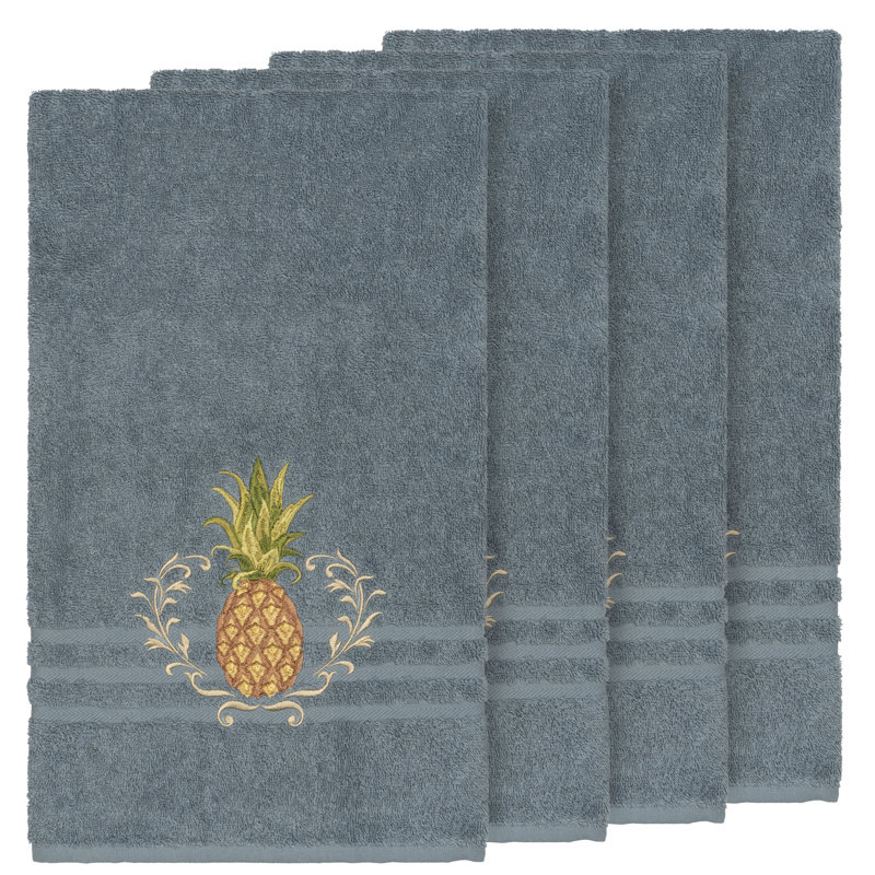 Welcome Turkish Cotton Midweight Bath Towel, Teal