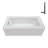 Streamline 66 in. x 32 in. Acrylic Left-Hand Drain Alcove Bathtub in Glossy White With External Drain-101699389