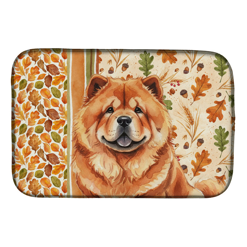 Tapis de séchage Red Chow Chow Heirloom