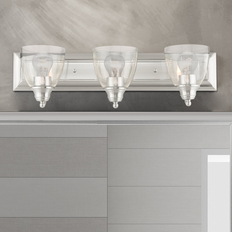 Winchendon 3 - Light Dimmable Vanity Light, Brushed Nickel