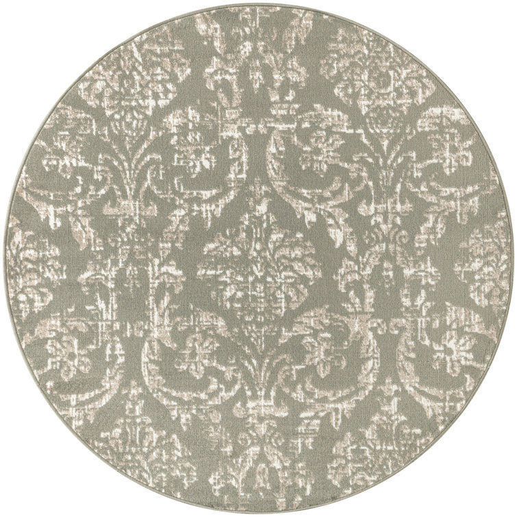Bilbrey Damask Area Rug
