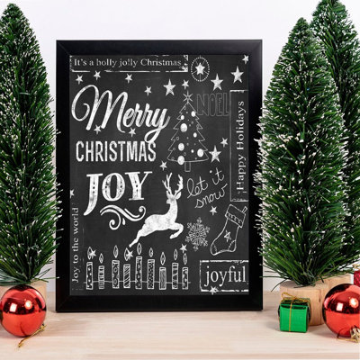 Decorative Framed MDF Painting