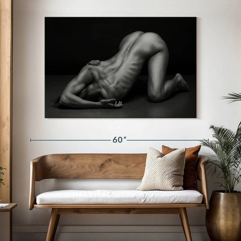 Bodyscape VI, H 34 po x l 51 po
