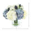 Hydrangea Arrangement with Thistle and Viburnum