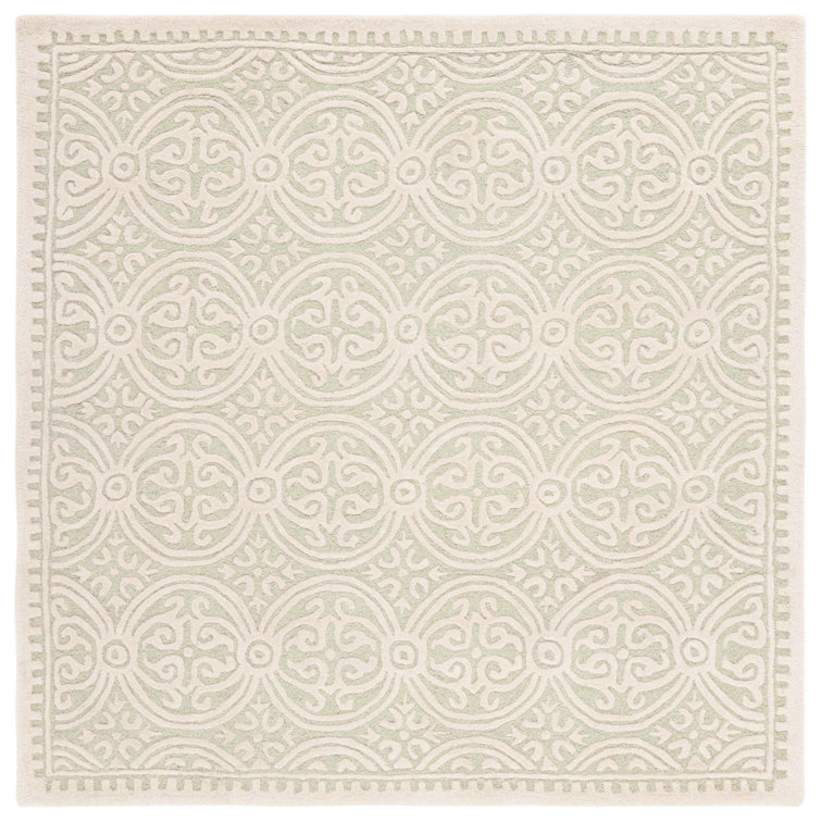 Steve Cambridge Hand Tufted Wool Geometric Rug