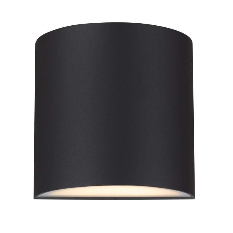 Sand Black LED Wall Sconce, Black