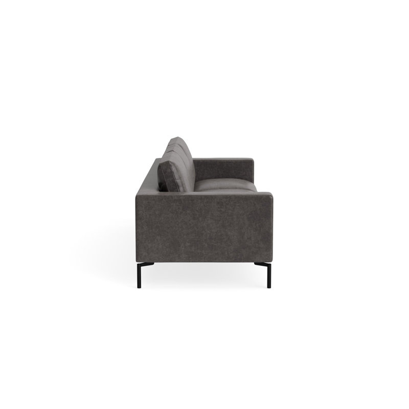 MTO - The New Standard Sofa, 32" H x 104" W x 35" D, Slate Leather