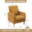 Fauteuil d'appoint rembourré avec coussin d'oreiller, fauteuil d'appoint simple avec pieds en bois-100764249