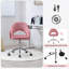 Pehrson Velvet Office Chair-1377388359
