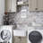 11" X 12.2" Textured Elongated Hexagon Marble Mosaic Tile