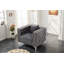 Chaise en velours Lyon-104444669
