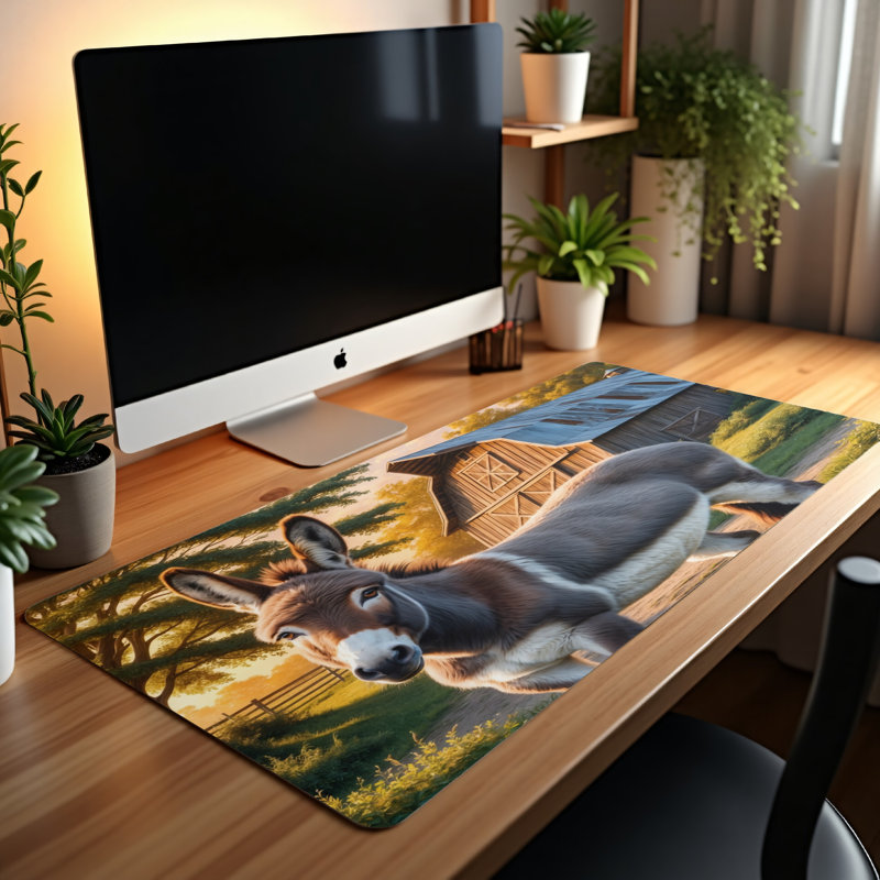 Polyester Desk Pad, 23.6x13.8