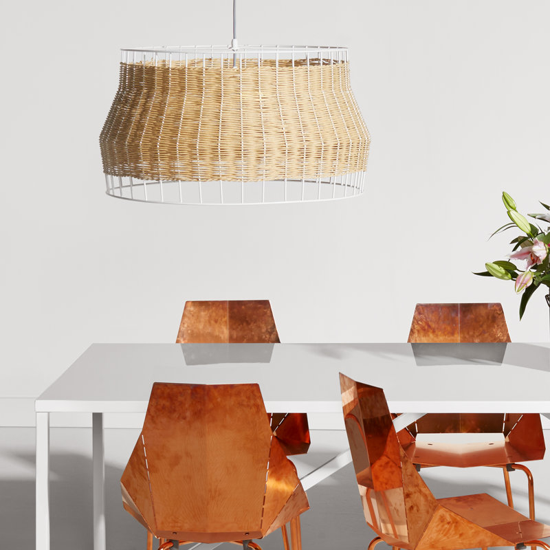 Laika 1 - Light Pendant, Natural, White