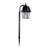 Matte Black Solar Powered Resin Pathway Light