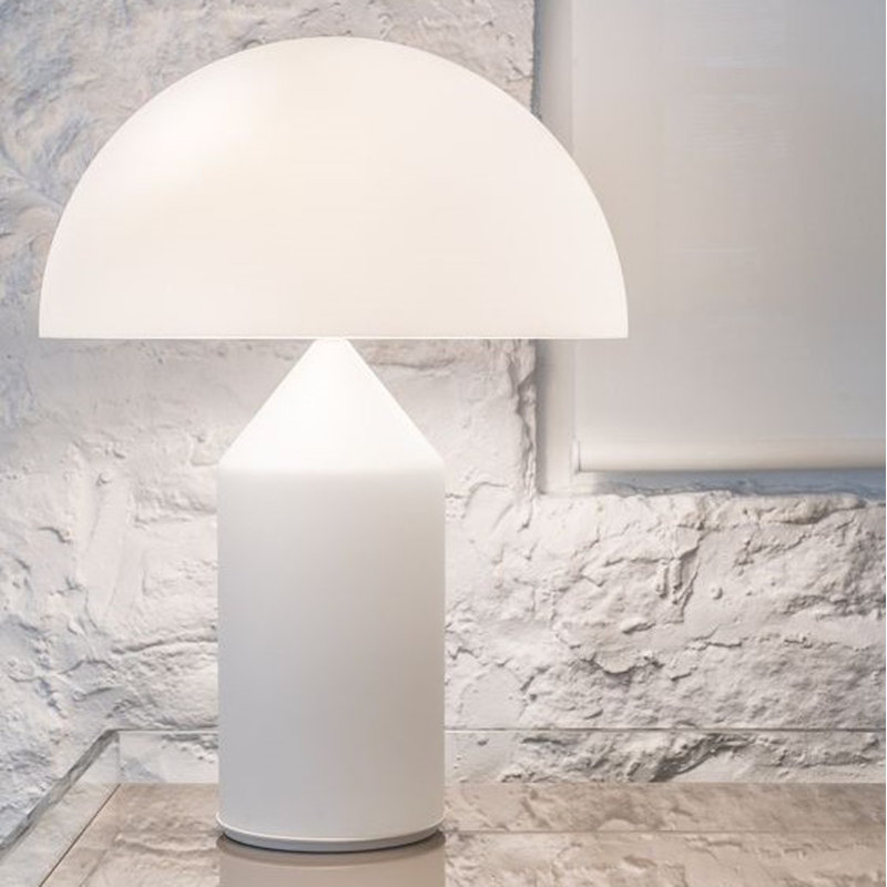 Atollo Table Lamp, 19.7" H x 15" W x 15" D