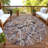 Machine Washable Indoor/Outdoor Jozwiak ACN2389 Abstract Rug-1856944526